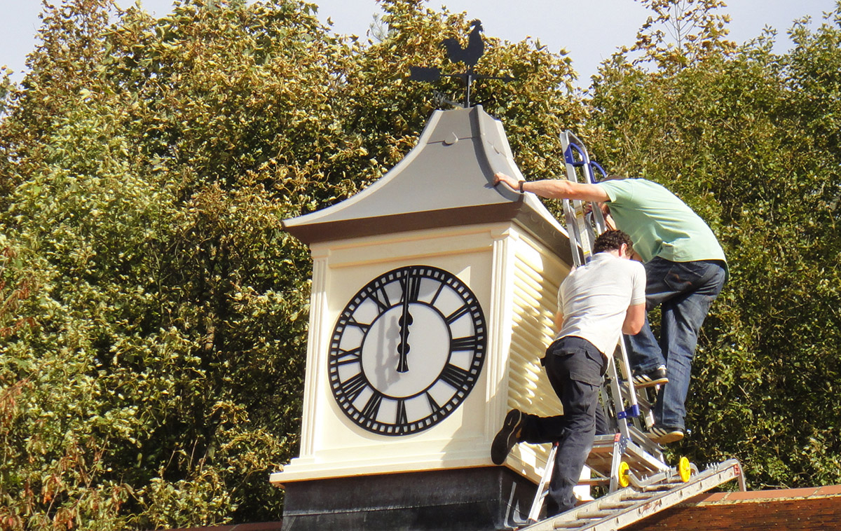 Clock Tower Installation