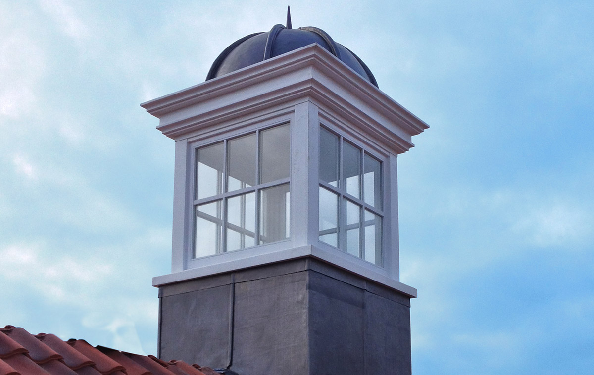 Bespoke Glazed Roof Turret